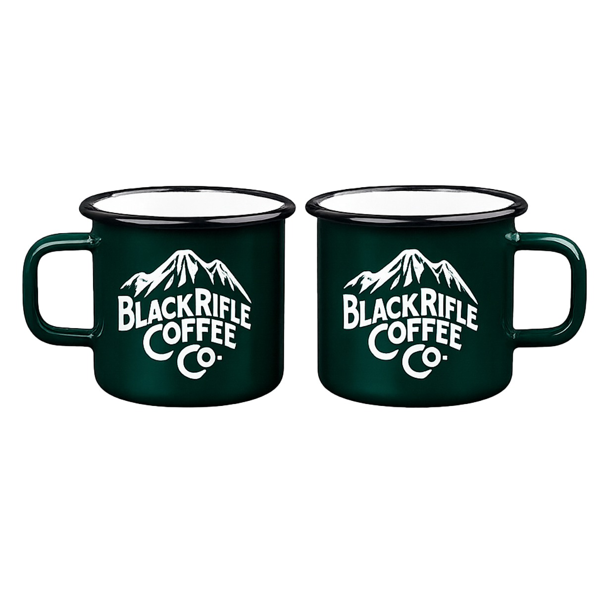 Mountain Enamel Mug